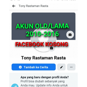 Gambar Jual Akun Facebook Old/Tua + Yahoo 2010-2016