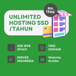 Gambar PROMO UNLIMITED HOSTING SSD 1 TAHUN