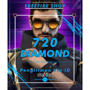 Gambar Top up 720 Diamond Free Fire