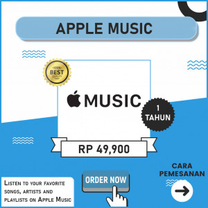 Gambar Apple Music Premium Murah Bergaransi 1 Tahun