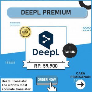 Gambar Deepl Premium Murah Bergaransi 1 Tahun