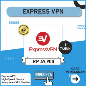 Gambar Express VPN Premium Murah Bergaransi 1 Tahun