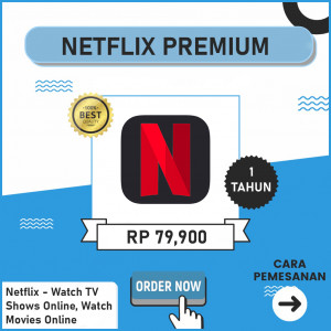 Gambar Netflix Premium Murah Bergaransi 1 Tahun