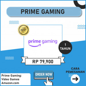 Gambar Prime Gaming Premium Murah Bergaransi 1 Tahun