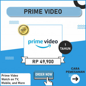Gambar Prime Video Premium Murah Bergaransi 1 Tahun