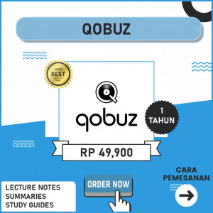 Gambar Qobuz Premium Murah Bergaransi 1 Tahun