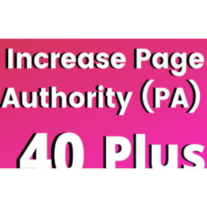 Gambar Jasa Meningkatkan Page Authority (PA) Web/Blog hingga 20+