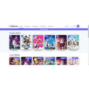 Gambar ZStream WordPress Themes For download & Streaming Anime