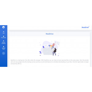 Gambar Jual Script Google Drive Sharer Neodrive (with Player)