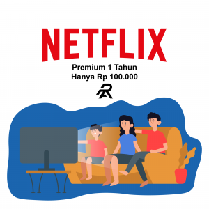 Gambar [Termurah] Netflix Premium 1 Tahun Anti On Hold Legal
