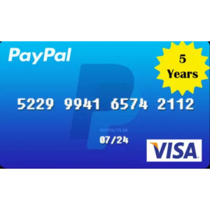 Gambar VCC untuk Verified Akun PayPal 5 Tahun Murah