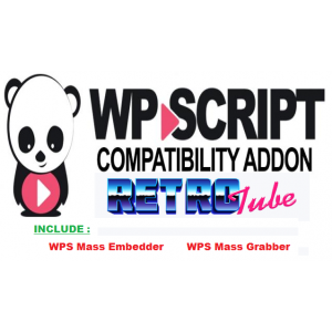 Gambar Jual Paket WP-SCRIPT - Retrotube, WPS Mass Embedder, WPS Mass Grabber Untuk $30