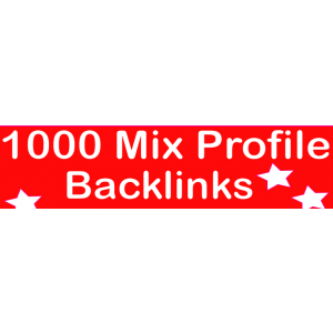 Gambar 1000 backlink Profil Campuran PR Tinggi