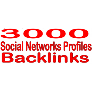 Gambar 3000 HQ PR Backlinks social network/Jaringan Sosial Profil